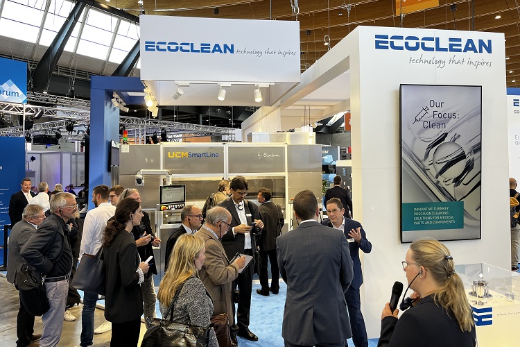 Ecoclean at parts2clean Stuttgart